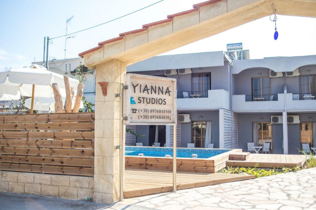 Yianna Studios Faliraki Exterior foto